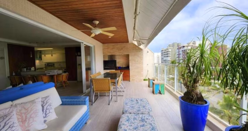 Apartamento duplex, com 129,76 m², o qual dispõe de 3 dormitórios, sendo 1 suíte e 2 vagas de garagem, na Riviera de São Lourenço - Módulo 07.