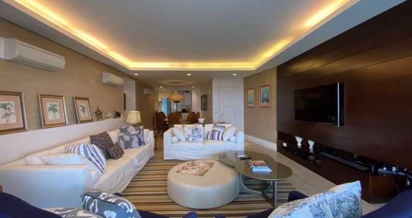 Apartamento (decorado) Pé na Areia com vista para o mar 3 suítes Temporada na Riviera | Módulo 06.