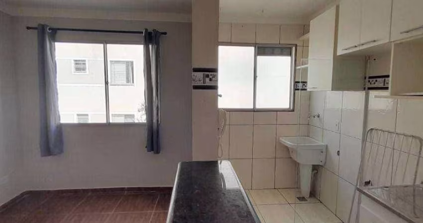 Apartamento 2 dormitórios para locação, 47 m² - Condomínio Parque Sicília - Vossoroca - Votorantim/SP