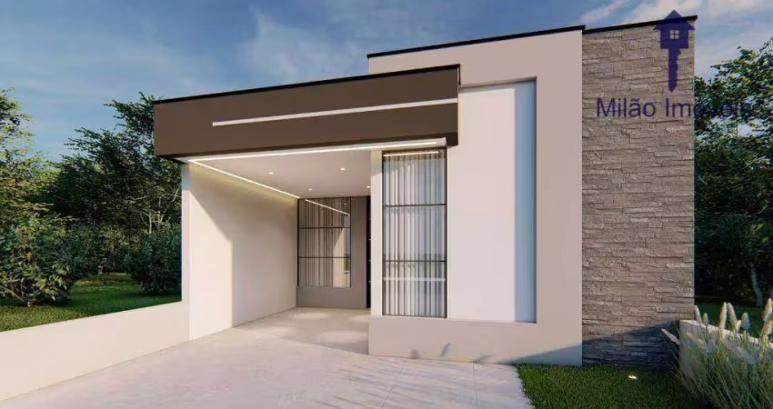 Casa 3 dormitórios à venda, 97 m²  - Villaggio Ipanema - Sorocaba/SP
