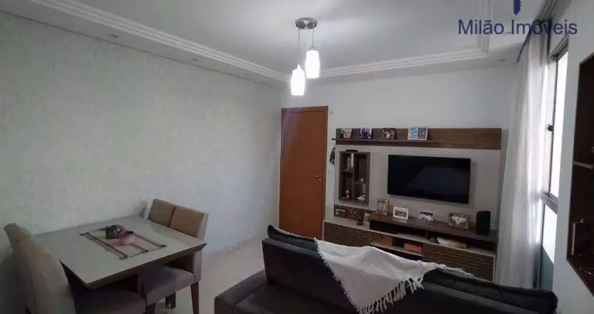 Apartamento 2 dormitórios à venda, 49 m² -  edifício salamanca - jardim são carlos - sorocaba/sp