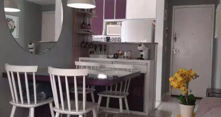 Apartamento 2 dormitórios à venda, 47 m² - condomínio parque sicília - vossoroca - votorantim/sp