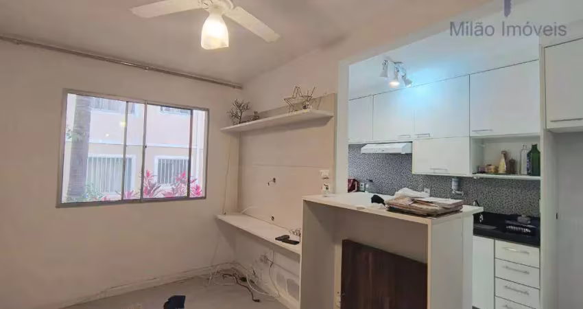 Apartamento 2 dormitórios à venda ou locação, 47 m² - condomínio parque sicília - vossoroca - votorantim/sp