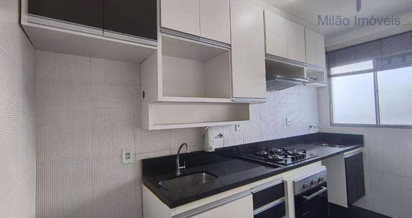 Apartamento 2 dormitórios para locação, 47 m² - Condomínio Parque Sicília - Vossoroca - Votorantim/SP