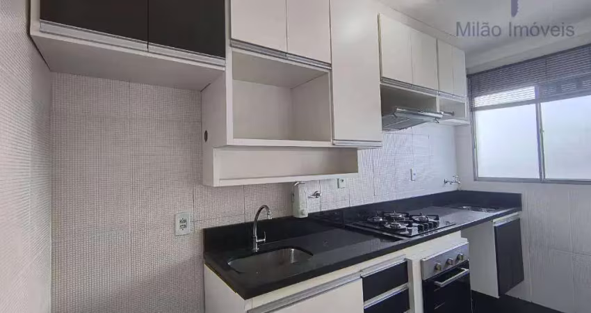 Apartamento 2 dormitórios para locação, 47 m² - condomínio parque sicília - vossoroca - votorantim/sp