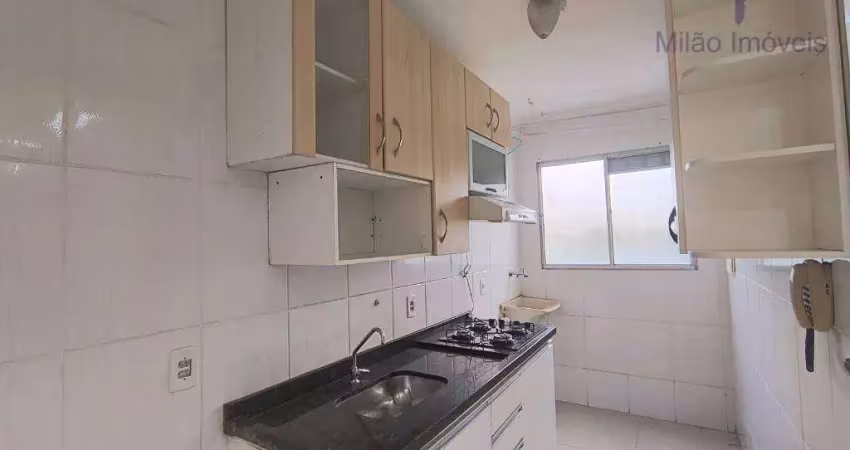 Apartamento 2 dormitórios à venda, 47 m² - condomínio parque sicília - vossoroca - votorantim/sp