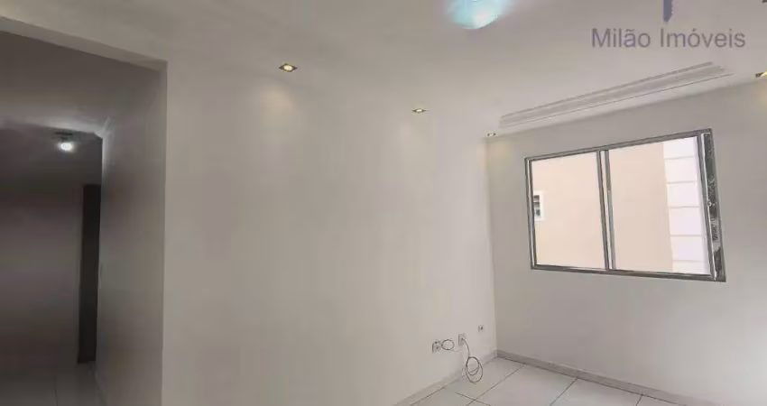 Apartamento 2 dormitórios para locação, 47 m² - condomínio parque sicília - vossoroca - votorantim/sp