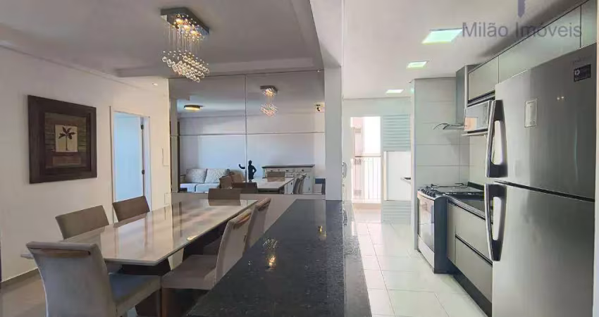 Apartamento mobiliado 3 dormitórios à venda, 85 m² - luzes campolim - parque campolim - sorocaba/sp