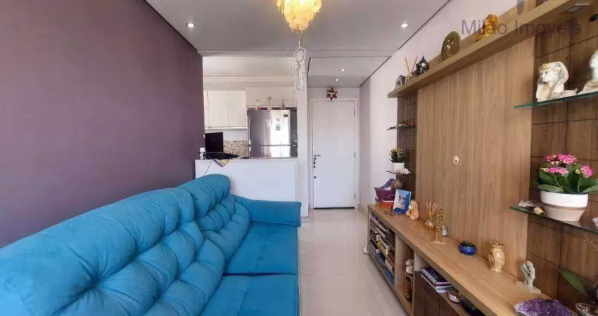 Apartamento 2 dormitórios à venda, 46 m² - condomínio parque sicília - vossoroca - votorantim/sp