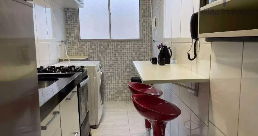 Apartamento 2 dormitórios à venda, 47 m² - condomínio parque sicília- vossoroca - votorantim/sp