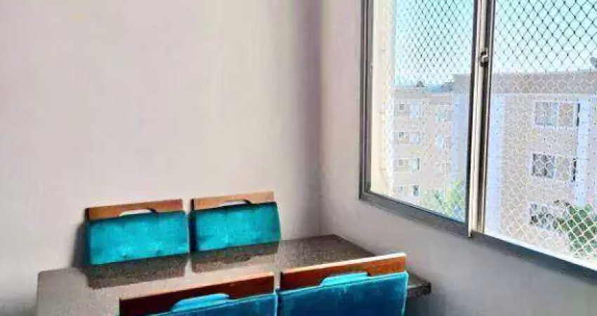 Apartamento 2 dormitórios à venda, 47 m² - condomínio parque sicília - vossoroca - votorantim/sp