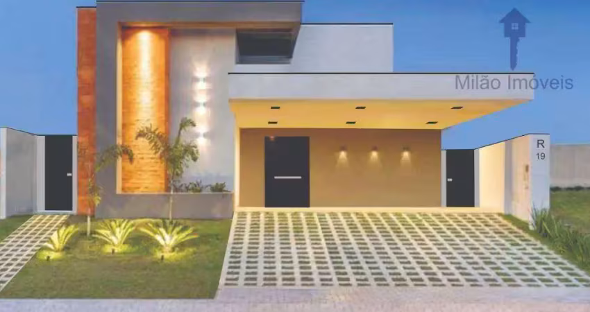 Casa 3 suítes à venda, 180 m² terras alpha – votorantim