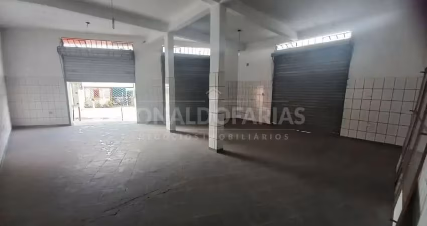Salão comercial para locação com 94m² na região de parelheiros.