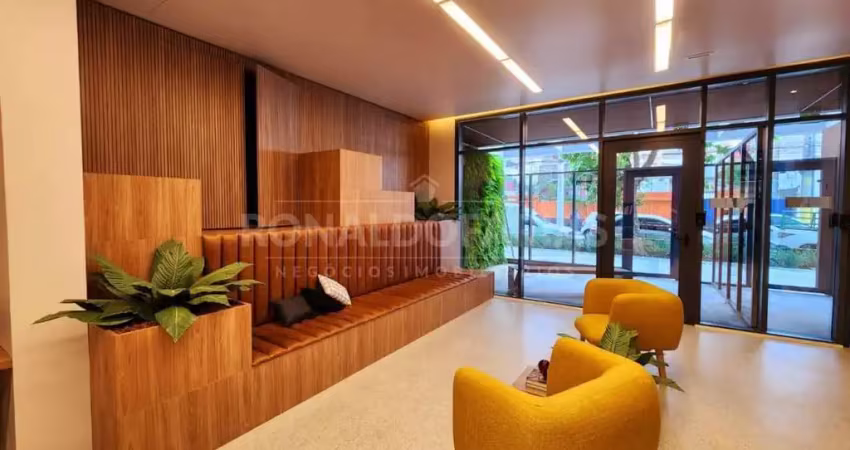 Studio à venda com 25m² mobiliado na região do paraíso.