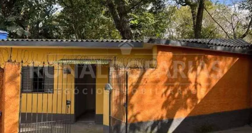 Casa térrea para alugar no jardim suzana, 1 dormitorio, sala cozinha