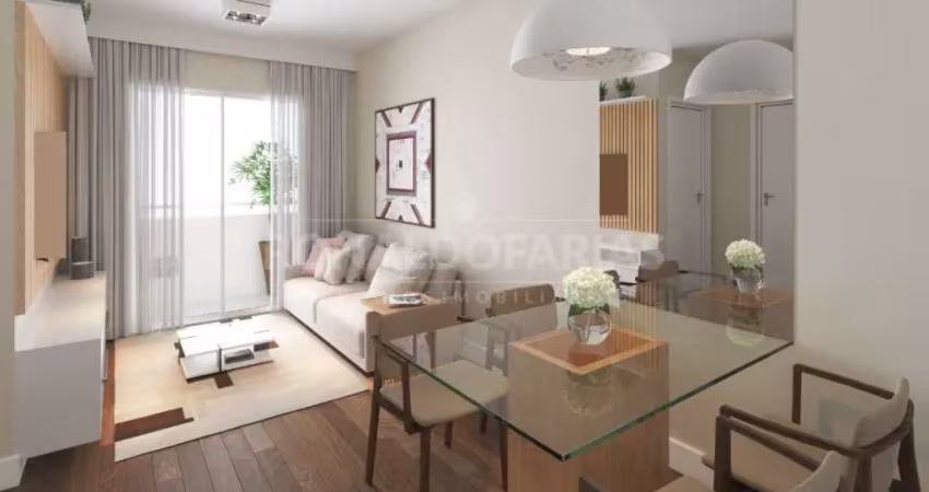 Apartamento à venda com 1 dormitório e varanda na região do jabaquara.