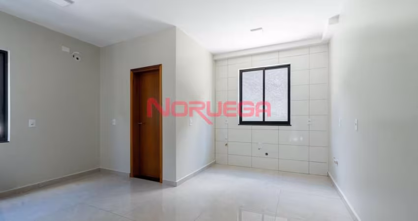 Apartamento para locação em Curitiba-PR, Santa Cândida: 1 quarto, 1 sala, 1 banheiro, 1 vaga de garagem!