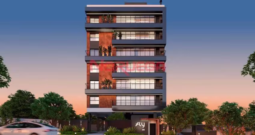 Apartamento à venda em Curitiba-PR, 2 quartos, 1 suíte, 2 salas, 1 banheiro, 1 vaga de garagem, 63,03m² - Bairro Cabral.