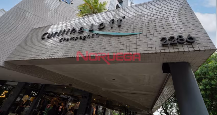 Sala Comercial para Locação no Bigorrilho, Curitiba-PR: 52,23m² e 1 Vaga de Garagem!