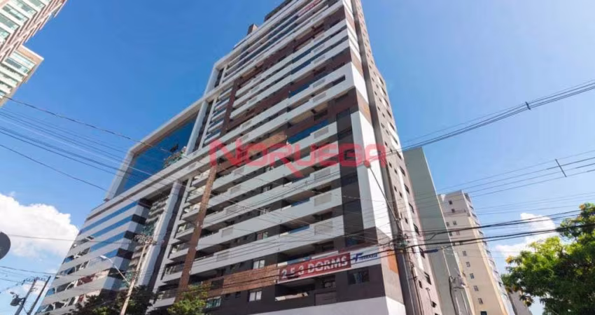 Sala Comercial de Alto Padrão na Vila Izabel, Curitiba-PR: 1 Sala, 1 Banheiro, 71,07m² - Venda ou Locação.