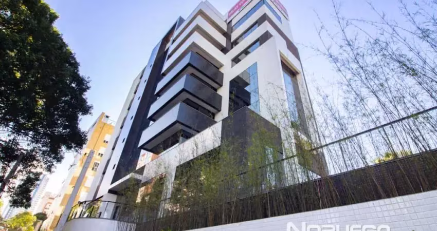 Sala comercial de alto padrão em mossunguê, curitiba-pr: 1 sala, 1 banheiro, 2 vagas de garagem, 140,13 m² de área