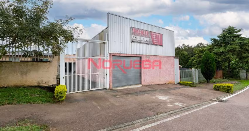 Barracão Comercial à Venda em Araucária-PR, Bairro Capela Velha: 2 Salas, 1 Banheiro, 4 Vagas Garagem, 200m² Área