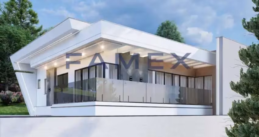 Casa de alto padrão com três suítes e projeto para piscina - ca421