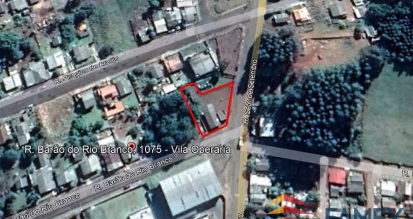 TERRENO DE ESQUINA EM CLEVELÂNDIA AO LADO DO CTG VAQUEANOS - TE428