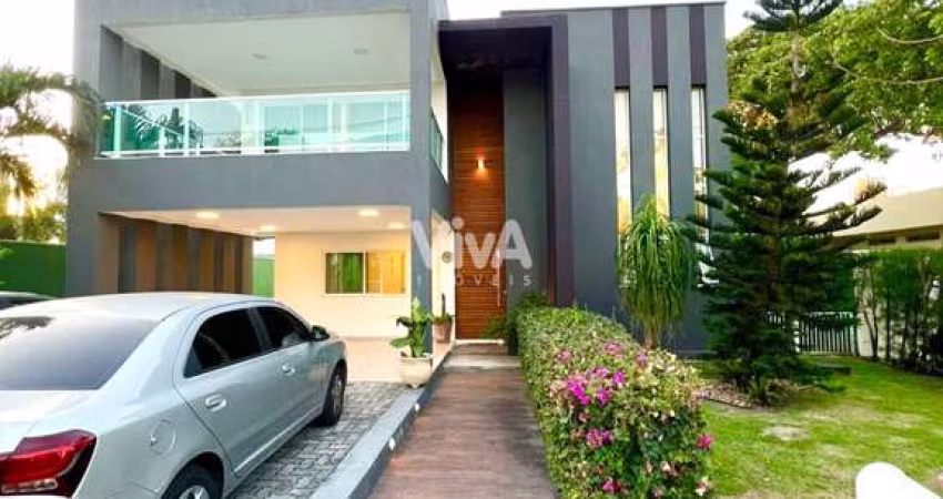 Casa em condomínio com 4 suítes no Eusébio - Mobiliado