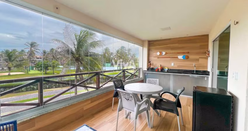 Apartamento com 2 suítes no Porto das Dunas - Porteira Fechada