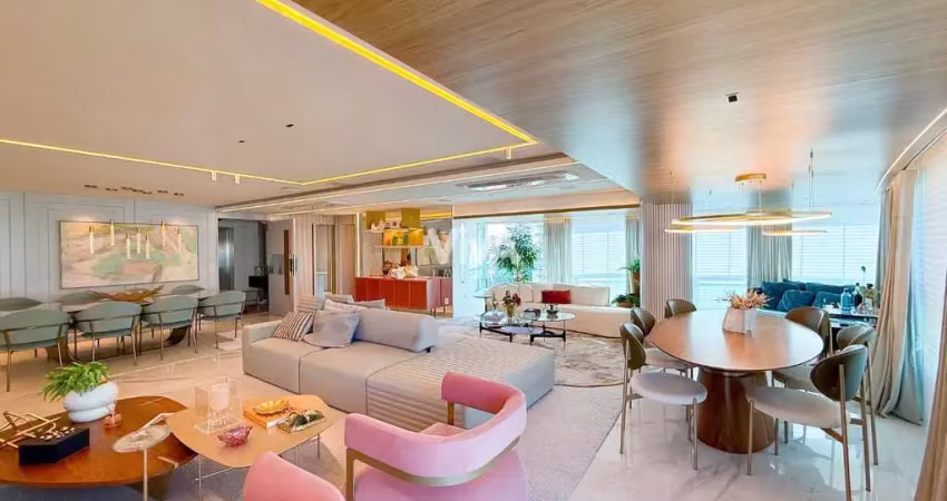 Apartamento com 4 suítes no guararapes - porteira fechada