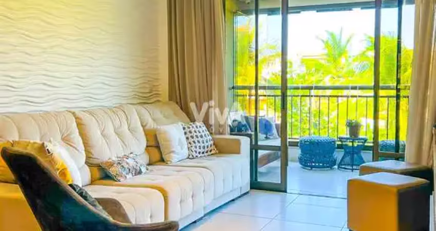 Apartamento com 3 suítes no  porto das dunas - porteira fechada
