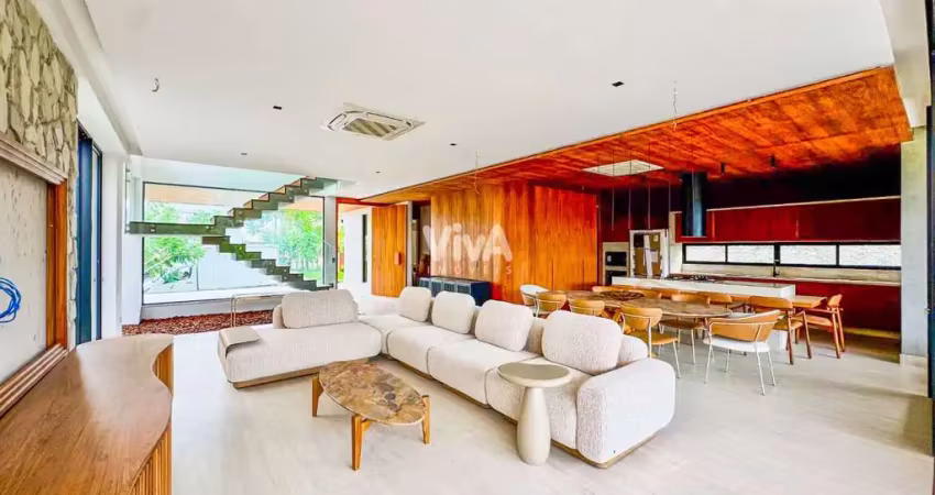 Casa duplex com 5 suítes no alphaville eusébio - porteira fechada