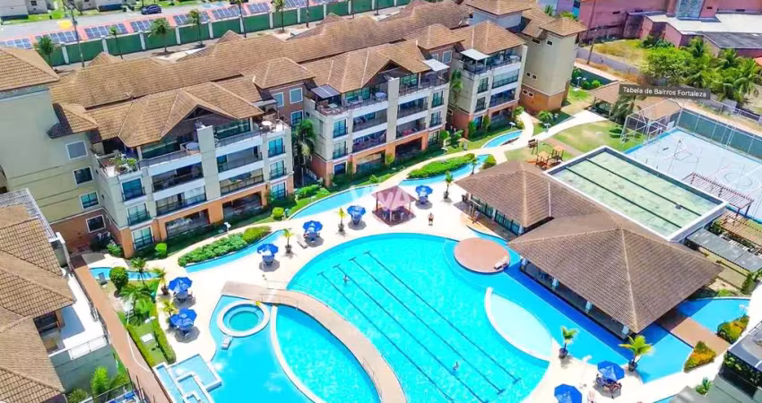 Cobertura duplex com 177 m2 no porto das dunas - porteira fechada