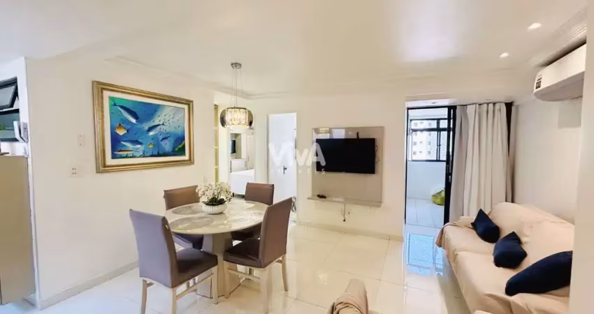 Apartamento com 2 quartos no  meireles - porteira fechada