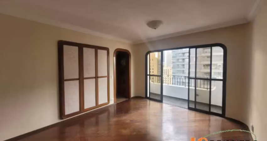 Apartamento com 120 m², 3 dormitórios, sendo 1 suíte, sala para 2 ambientes, 2 vagas