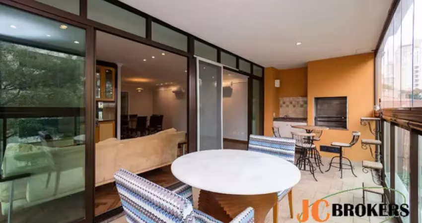 Apartamento com 151 m², 3 dormitórios, sendo 1 suíte, sala para 2 ambientes, 2 vagas