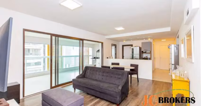 Apartamento com 137 m², 3 dormitórios, sendo 3 suítes, sala para 2 ambientes, 2 vagas