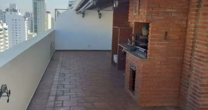Cobertura com 445 m² de área útil, 4 suítes, 3 vagas
