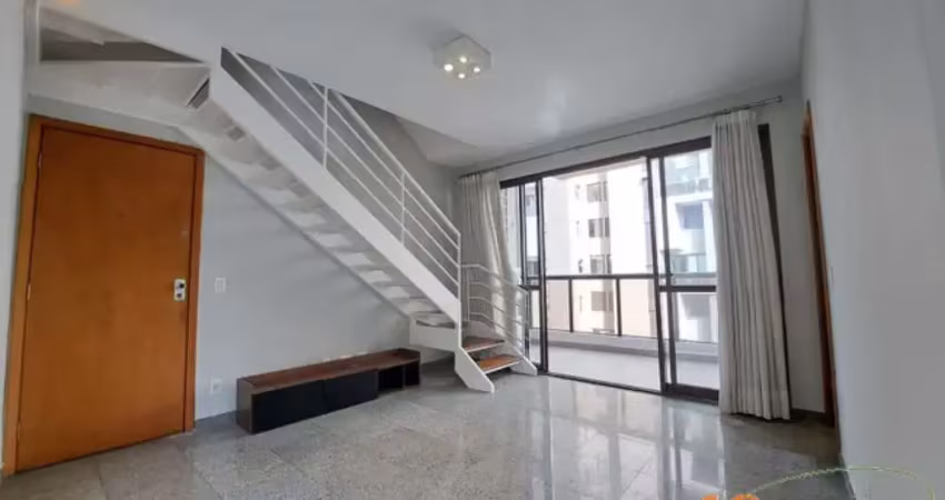 Apartamento duplex com 70m² de área útil, 2 suítes, 1 vaga