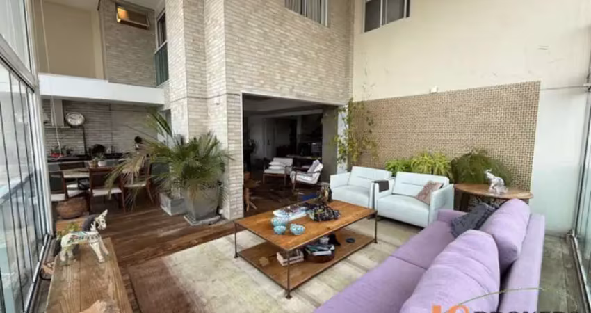 Excelente apartamento duplex com 155 m², 2 suítes, 2 vagas