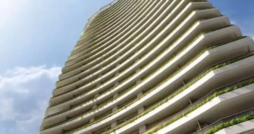 Apartamento com 150m² amplo living, 3 suítes, 2 vagas de garagem.