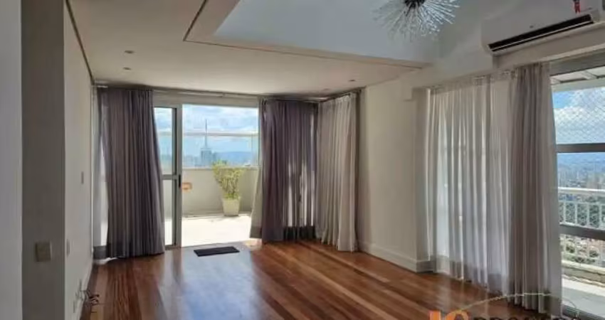 Cobertura duplex com 320m² de área útil, 4 suítes, 4 vagas