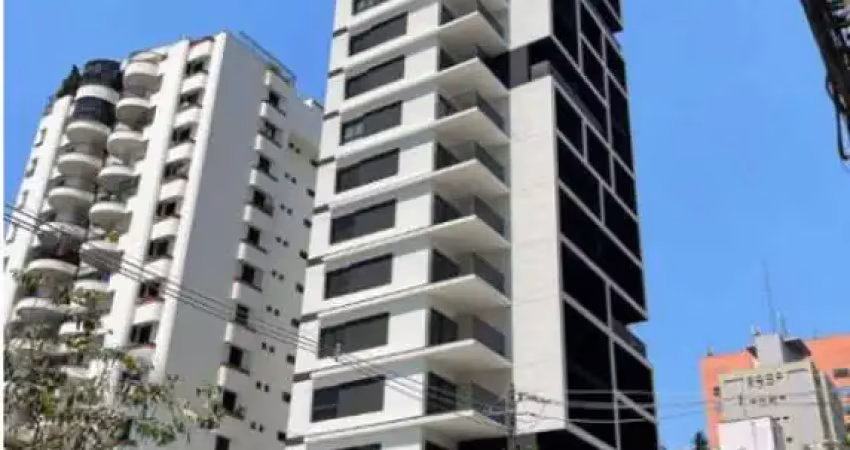 Apartamento studio com 25m² de área útil, sala integrada a cozinha, varanda, 1 banheiro..