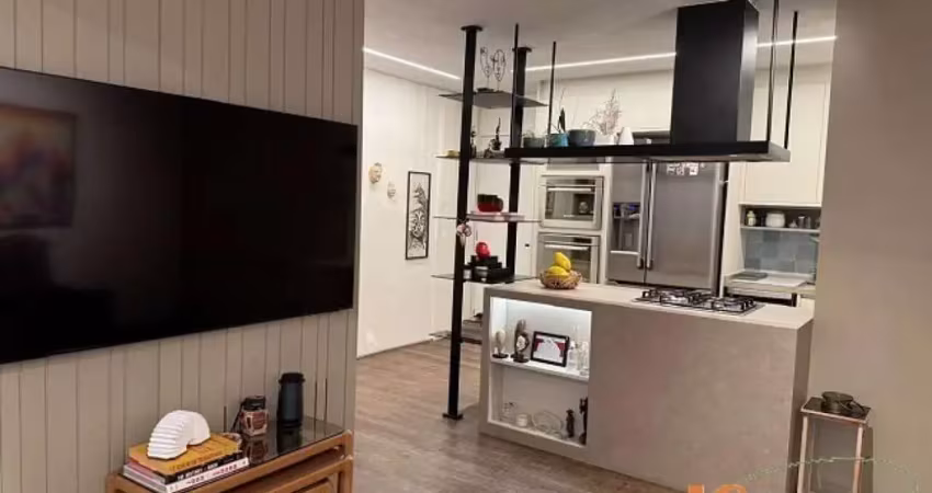 Apartamento com 71m² de área útil, 1 suíte e 1 vaga.