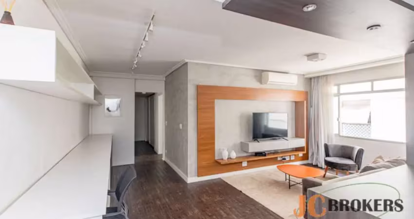 Apartamento com 101m² de área útil,  2 dormitórios sendo 1 suíte, 1 vaga.