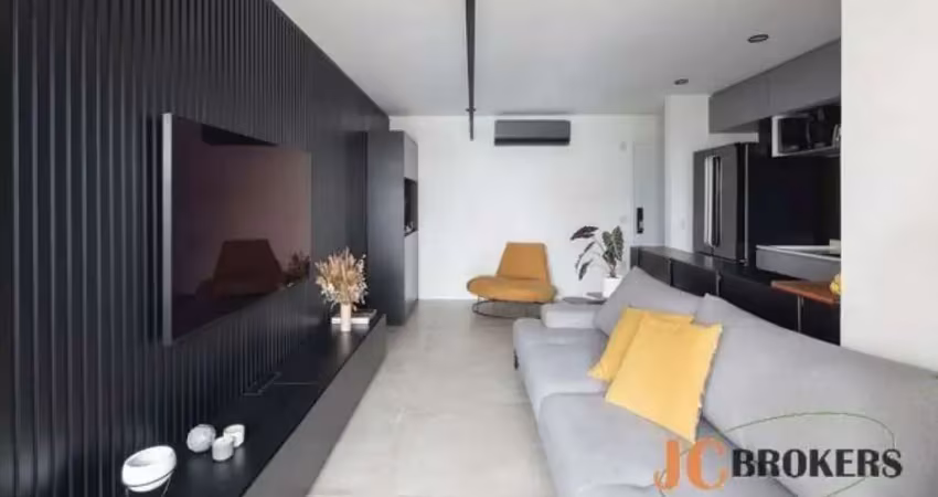 Apartamento com 71m² de área útil, 2 dormitórios sendo 1 suítes e 1 vaga
