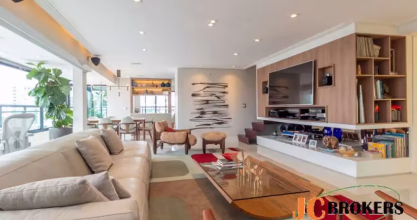 Cobertura com 190 m², 3 dormitório sendo 2 suítes, living com varanda integrada, 3 vagas