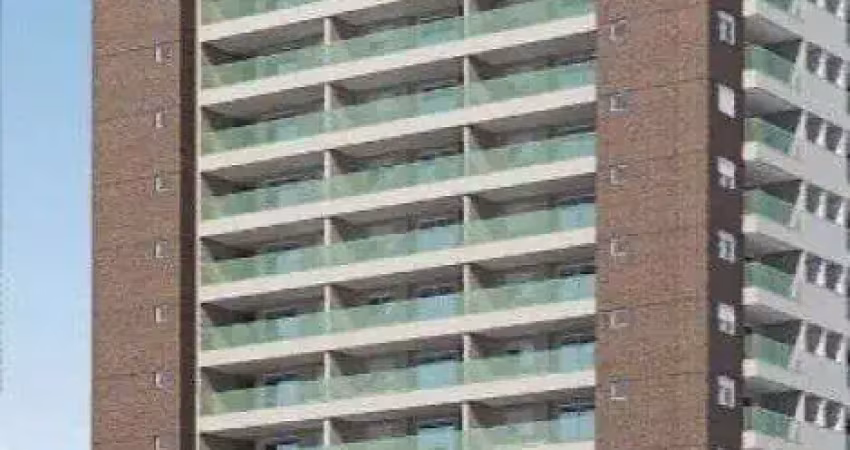 Apartamento com 78m² de área útil, 2 vagas de garagem, amplo living, varanda, 2 dormitórios.