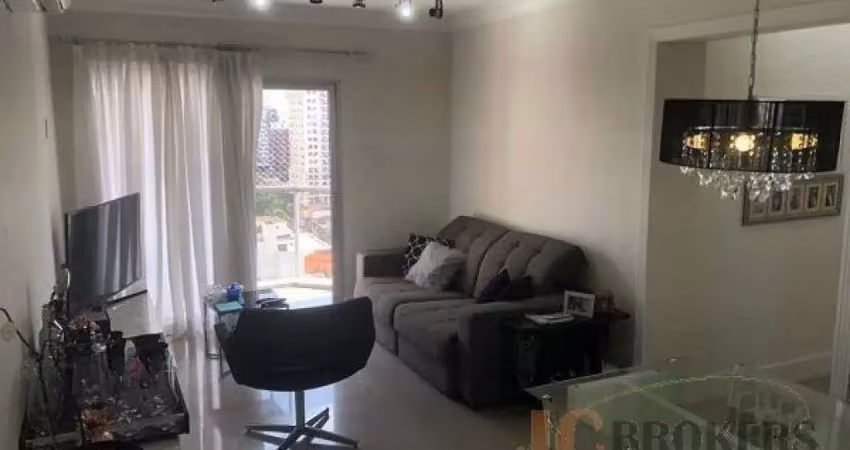 Apartamento com 76m² de área útil, sala para 2 ambientes, varanda, 3 dormitórios sendo 1 suíte.